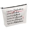 PWHAOO Vampire Tv Show Makeup Bag Vampires Cosmetic Bag TV Show Fan Gift (like a Mikaelson B) view 1