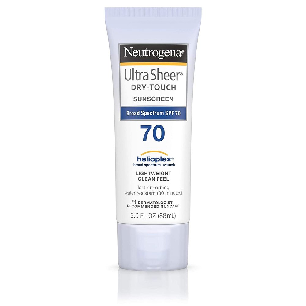 Neutrogena Ultra Sheer Dry Touch Sunscreen SPF 70, 3 Fluid Ounce