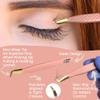 AVXIGO FIELD Boot Precision Fiber Tip Lash Tweezer for Eyelash Extensions (Baby Pink), Limited Edition - Comes with Mascara Brush, Storage Box & Tube Case view 2