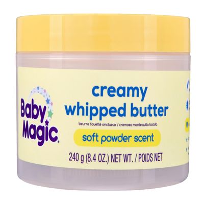 Baby Magic Creamy Whipped Butter | Helps Keep Skin Feeling Healthy and Baby Soft | Hypoallergenic | 8.4 fl oz.