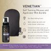 Norvell Venetian Self Tanning Set  8 Fl Oz Mousse with Bronzer and Reusable Applicator Mitt for Natural-Looking, Streak-Free Tan view 2