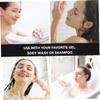 FRCOLOR Bath Sponge Brush Handle Exfoliating Loofah Body Scrubber for Shower for Men and Women for Hard Reach Areas and Travel Use view 2