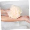 FRCOLOR Bath Sponge Brush Handle Exfoliating Loofah Body Scrubber for Shower for Men and Women for Hard Reach Areas and Travel Use view 3