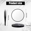 20X Magnifying Mirror, 3.5 Inch Magnifying Makeup Mirror with Suction Cup and Tweezers Portable Travel Makeup Mirror for Makeup Eye Makeup Eyelashes view 2