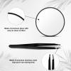 20X Magnifying Mirror, 3.5 Inch Magnifying Makeup Mirror with Suction Cup and Tweezers Portable Travel Makeup Mirror for Makeup Eye Makeup Eyelashes view 3