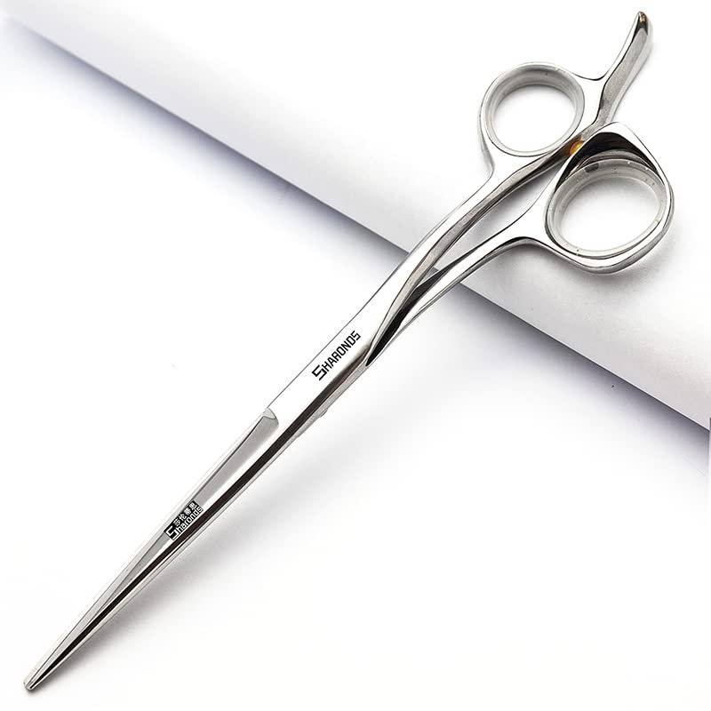 5.5/6/6.5-inch professional hair clipper set, stainless steel sharp hair clippers, barber specific scissors (6.5-in cutting scissors)