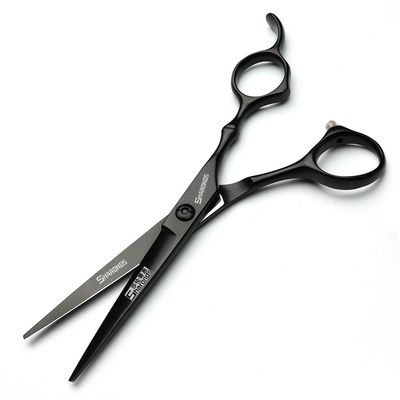 5.5/6-inch professional hairdressing set with stainless steel sharp scissors, suitable for hairdressers and hair salons (5.5-inch cutting scissors)