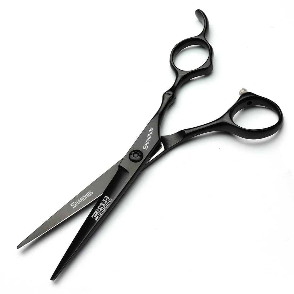5.5/6-inch professional hairdressing set with stainless steel sharp scissors, suitable for hairdressers and hair salons (5.5-inch cutting scissors)