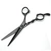 5.5/6-inch professional hairdressing set with stainless steel sharp scissors, suitable for hairdressers and hair salons (6-inch cutting scissors) view 4