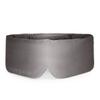 Dore & Rose Deep Sleep Mask Light Blocking, 23 Momme Mulberry Silk Eye Mask, Ultra Soft, Adjustable - Travel Sleeping Mask for Men & Women - Charcoal view 1