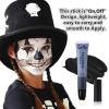 Go Ho Black Face Paint Stick,Water Based Cream Black Body Paint Washable,Highly Pigmented,Smooth and Safe for Skin,Halloween Cosplay SFX Skeleton Zombie Goth Makeup view 2