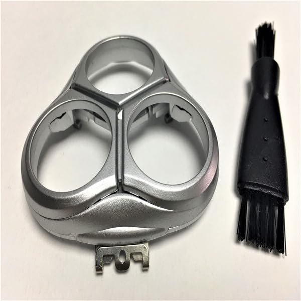 Shaver Razor Holder Cover Replacement For Philips Norelco SmartTouch-XL HQ9100 9100XL 9100XLCC HQ9140 9140XL 9140XLCC HQ9150 9150XL 9150XLCC HQ9160 9160XL 9160XLCC Frame Beard Silver