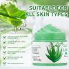 Aloe Vera Facial Scrub & Cleanser - Exfoliating Face Wash for Blackheads & Acne view 3