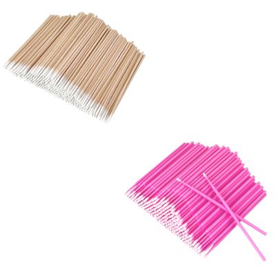 300 Pcs Microswabs + 1000 Pcs Microblading Cotton Swabs