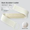 ARTMUJOHN Premium Natural loofah exfoliating Scrubber Combo Set, 1 Pack Back Scrubber loofah - 2 Pack Loofah pad - 5 Pack Facial loofah - Loofah Set (Gift Box-Packed), Bathe loofah,Gift for Women view 2