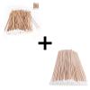 200 Pcs Long Cotton Swabs (Round Tip) + 200 Pcs Long Cotton Swabs (Pointed Tip) view 1