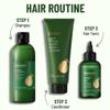 Cocoon Hair Repair Set (SAVE 25%): Pomelo Tonic (4.7 fl oz), Shampoo (10.4 fl oz), and Conditioner (10.4 fl oz) view 2