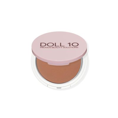 Doll Skin Perfecting Finishing Powder - Set, Airbrush, Blur (Shade 3 (Tan-Tan/Deep))
