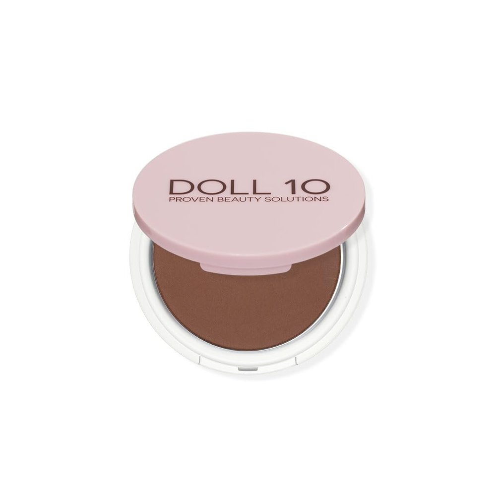 Doll Skin Perfecting Finishing Powder - Set, Airbrush, Blur (Shade 5 (Rich))