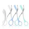 3pcs-Eyebrow Scissors with Eyebrow Razor,Professional Eyebrow Trimmer Scissors with Comb,Non Slip Finger Grips Eyebrow Trimmer, Hair Removal Beauty Accessories for Men Women (Green,Blue,white) view 1