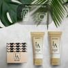 LA Toiletries  Travel Size Toiletries Kit 300 Pack - 100 Round Soaps, 100 Shampoo, and 100 Body wash - Scent of the Ocean - Perfect for Travelers, Guesthouses, Spas, and Gyms view 3