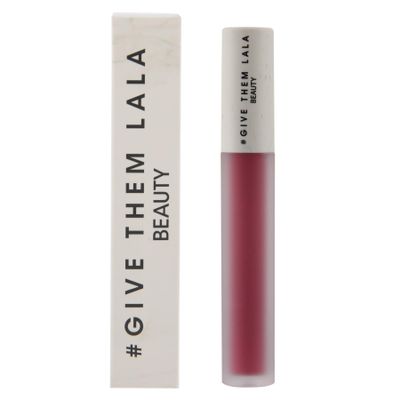 GIVE THEM LALA Matte Lipstick - Hydromatte Liquid Lipstick For Women - Satin Soft, Non-Drying Finish - Lightweight and Long Lasting Lipstick - Cruelty Free Lip Makeup (Good Luck)