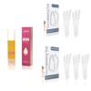 Dermaplaning Tool (15 Count) and Dermaplane Oil Bundle - Easy to Use Facial Razor with Pre Shave Oil - Effortless Hair Removal view 1