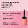 LAWLESS Mini The One & Done Volumizing Mascara - Premium Clean Mascara with Natural Ingredients, Designed to Volumize, Hydrate, and Lift Lashes - Long-Wear for Daily Use - 0.2 oz view 2