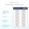 Bliss and Beyond USA Waterproof Eyebrow Tattoo Sticker - Valued Set of 5 Sheets - Long-Lasting, Natural-Looking Fake Eyebrow for Bald Spots, Alopecia, Ongoing Chemo, Cancer gift. | Same Size eyebrow tattoo stickers | Hairloss Solution (Natural Hollyw view 3