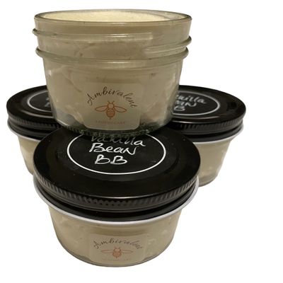 Ambivalent Apothecary Handmade, All Natural, Organic Whipped Body Butter (Unscented - Sensitive Skin ZERO)