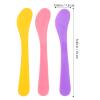 Healifty 10pcs Disposable Cosmetic Mask Spatula Makeup Mixing Spoon for Sampling Random Colors for Creams and Lotions view 2