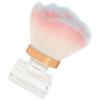 FOMIYES Shaped Nail Dust Brush Portable Makeup and Cosmetic Applicator for Manicure Gel Nails and Cleaning Soft and Comfortable to Hold Handle view 2