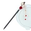 18cm Vintage Flower Tassel Hairpin Hair Stick Costume Chinese Hanfu Hair Accessories view 1