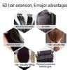 2Nd Generation 6D Hair Extension Machine 5-Pin Hair Extension Gun for Salons, Easy to Use,Red view 4