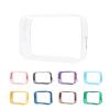 Buminee Clear Pouch, Makeup Bag, 6.6"x2.3"x4.7" TSA Approved Toiletry Bag-1 Pack All Clear view 1