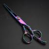 6/7-inch professional hair clippers, stainless steel sharp scissors, easy to trim, suitable for hairdressers, hair salons, and families. (6 in cutting scissor-C) view 3