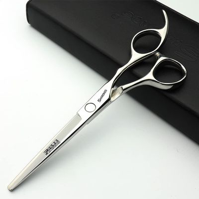 6/7-inch professional hair clippers, stainless steel sharp scissors, easy to trim, suitable for hairdressers, hair salons, and families. (6in Cutting Scissor-C)