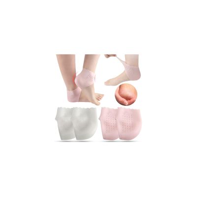1 Pairs Heels Moisturizing Socks for Dry Cracked Heels Repair - Moisturizing Gel Heel Sleeves Open Toe Comfy Socks Day Night