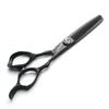 6/7/8-inch professional hairdressing set, stainless steel sharp scissors, easy to trim, suitable for hairdressers, hair salons, and families. (6 inch-2pc-A) view 4