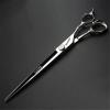 6/7/8-inch professional hairdressing set, stainless steel sharp scissors, easy to trim, suitable for hairdressers, hair salons, and families. (7-in cutting scissors) view 4