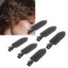 21PCS Creaseless Makeup Hair Clip, Styling Black Leaf Shaped Hair Barrettes, for Home Salon Hairstyle Bangs Application view 4