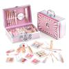 Color Nymph Girls Makeup Kits For Teens, Beginners Makeup Kit All In One Makeup Set For Teenager Full Kit Girls Make Up Kit With Train Case 18 color eyeshadow 4 color glitter & lipgloss - Pink view 1