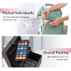 Color Nymph Girls Makeup Kits For Teens, Beginners Makeup Kit All In One Makeup Set For Teenager Full Kit Girls Make Up Kit With Train Case 18 color eyeshadow 4 color glitter & lipgloss - Pink view 3