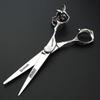 6/7/8-inch professional hairdressing set, stainless steel sharp scissors, easy to trim, suitable for hairdressers, hair salons, and families. (6 inch-3pc) view 4