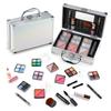 Color Nymph Beginner Makeup Kits For Teens With Train Case Included Full Makeup Kit Eyeshadow Palette Blushes Bronzer Highlighter Lipstick Brushes Mirror (White) view 1