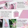 Color Nymph Beginner Makeup Kit For Teens With The Small Cosmetic Train Case Included 24-Colors Eyeshadow Palette Blushes Bronzer Highlighter Lipstick Brushes Mirror(Pink) view 3