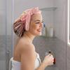 NAIHOD 3 Pieces Hair Bonnets for Women Satin, Butterfly Shower Cap, Soft Elastic Band Sleep Cap, Elastic Band Sleep Cap for Beauty and Hair Care view 4