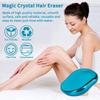 KtEli Crystal Hair Eraser for Women and Men, Reusable Crystal Hair Remover,Hair Remover Stone, Crystal Shaver, Crystal Hair Removal for Back Arms Legs - Achieve Silky Smooth Skin (Color : Pink) view 3