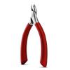 BEZOX Cuticle Clipper for Salon-Worthy Nails - Professional Half Jaw (5 mm) Cuticle Trimmers with Silicon Handle for Expert Manicures, Precision Cuticle Cutters Premium Cuticle Tool - Red view 1
