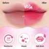 GECOMO Hydrating Lip Glow Oil, Moisturizing Lip Glow Oil, Nourishing Glossy Transparent Lip Oil, Plumping Lip Oil, Lip Balm, Non-sticky Tinted Toot Lip Balm for Lip Care (RASPBERRY) 0.2 OZ view 3